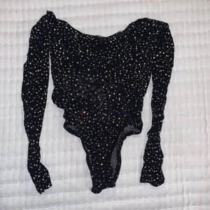 Shein Bedazzled Bodysuit